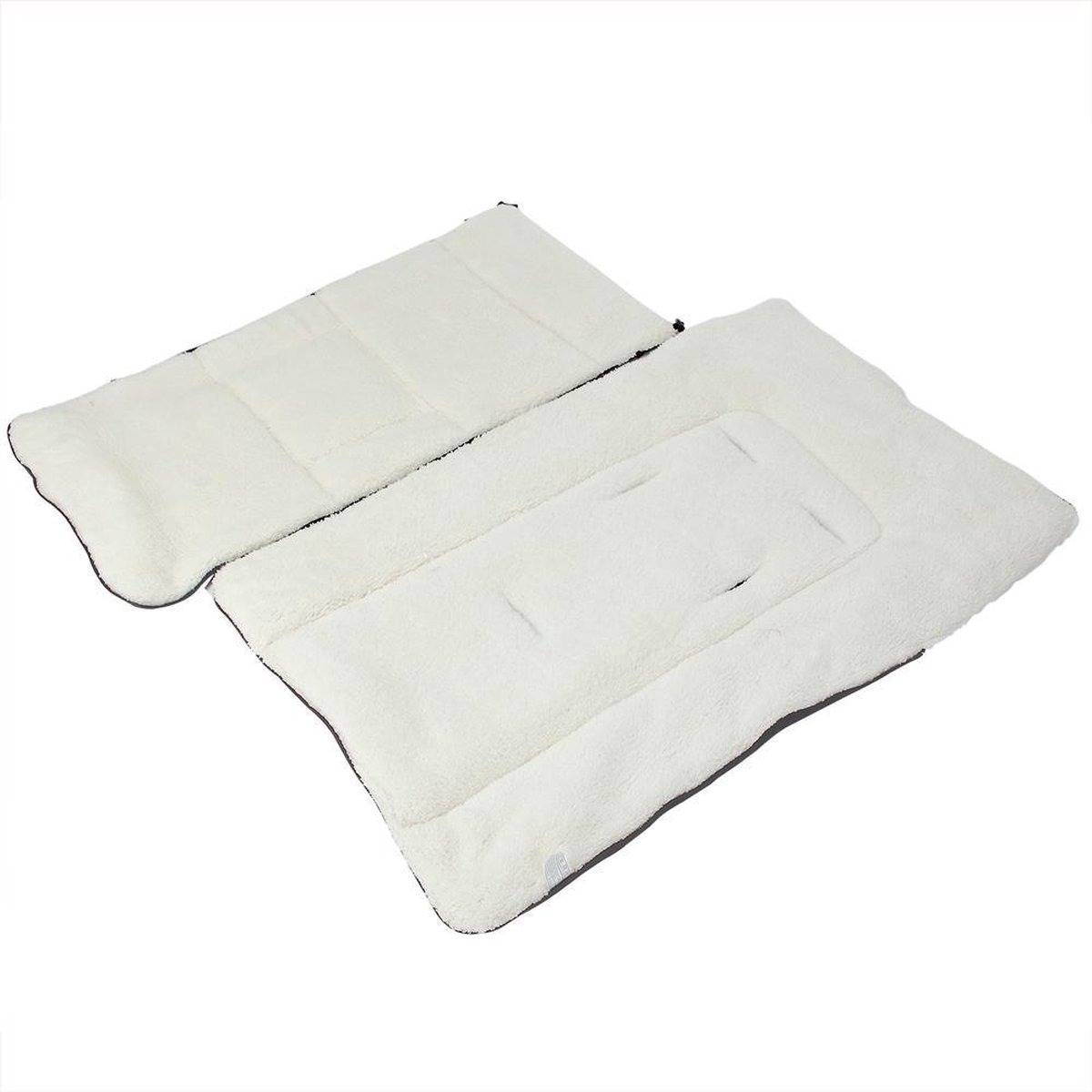 Monzano Voetenzak Voor in Kinderwagen of Autostoel - Winter - grijs