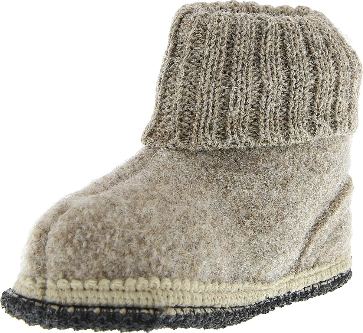 Bergstein - Maat 21 - Cozy - Sloffen - Unisex Junior - Beige