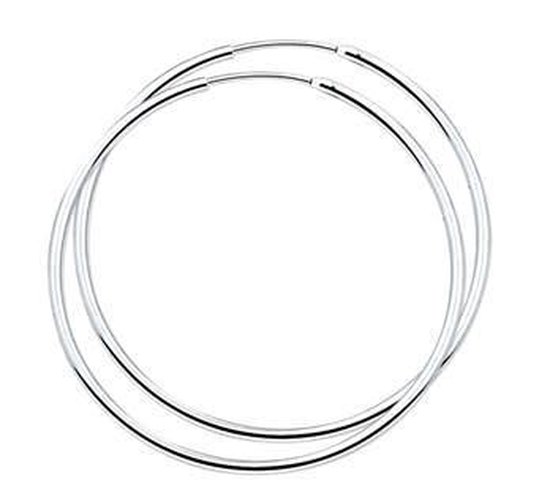 Silver Lining - draadoorringen - zilver - Ø30 mm - ronde buis - 1.9 mm
