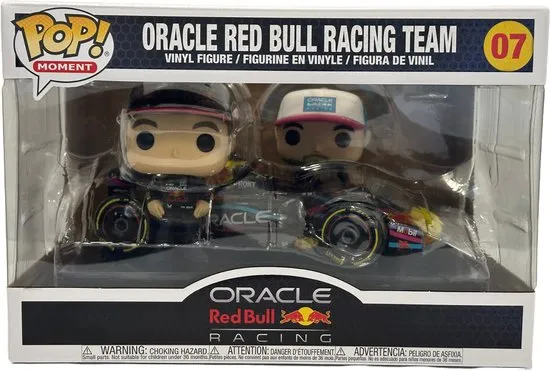 Pop Moment: Oracle Red Bull Racing Team - Max Verstappen & Sergio Perez Funko Pop #07