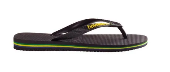 Havaianas - Maat 45/46 - Brasil Logo - Unisex Slippers