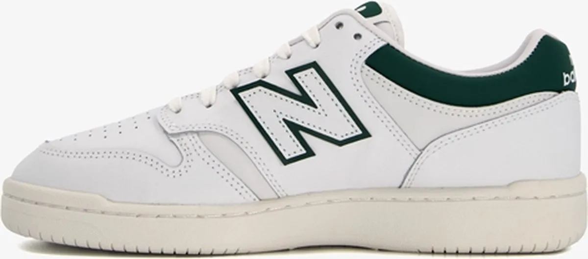New Balance - Maat 42 - BB480 Unisex Sneakers - WHITE