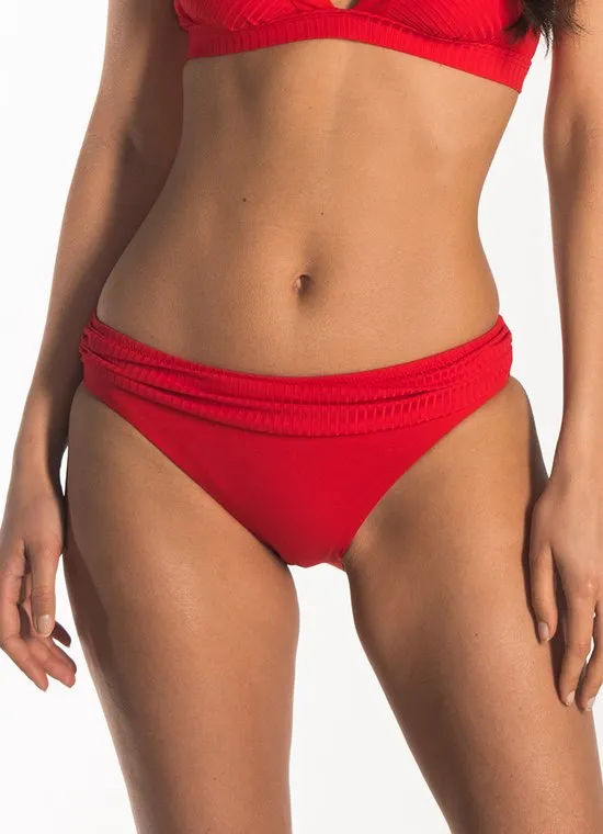 CYELL - Maat 38 - Dames Bikinibroekje Normaal Rood