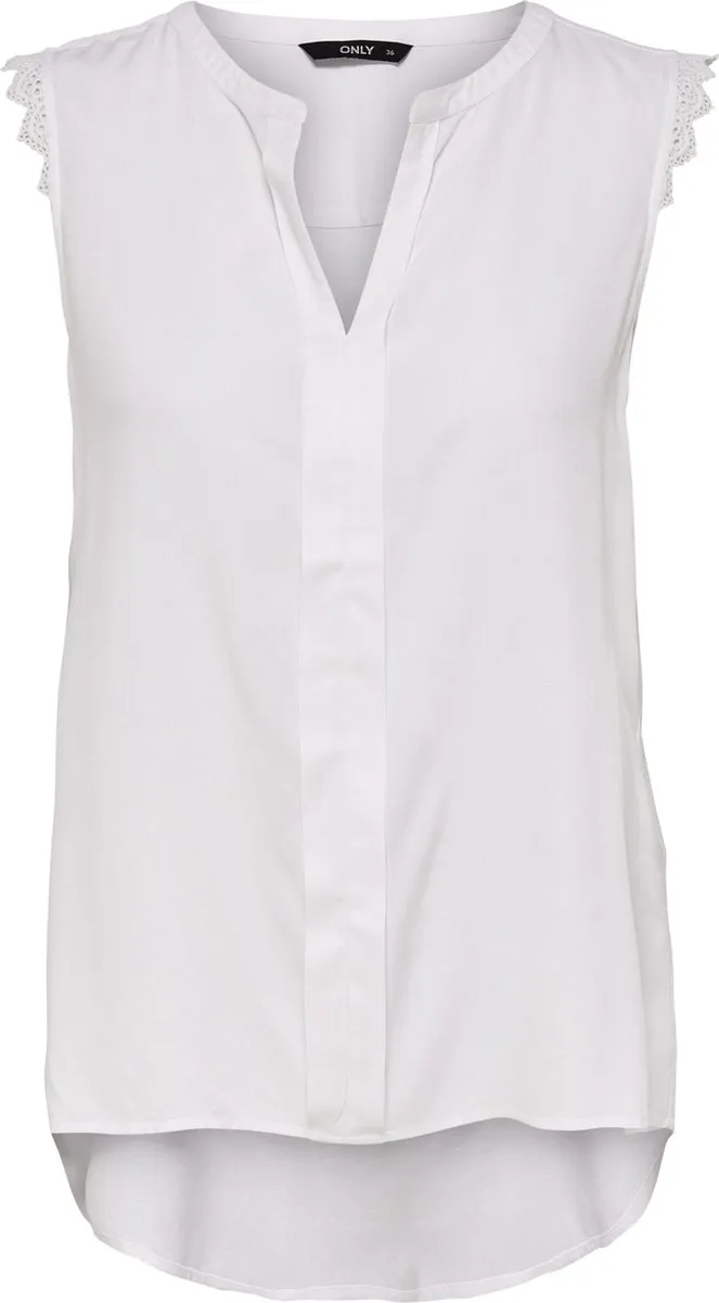 ONLY ONLKIMMI S/L TOP WVN - 44 - Dames T-Shirt
