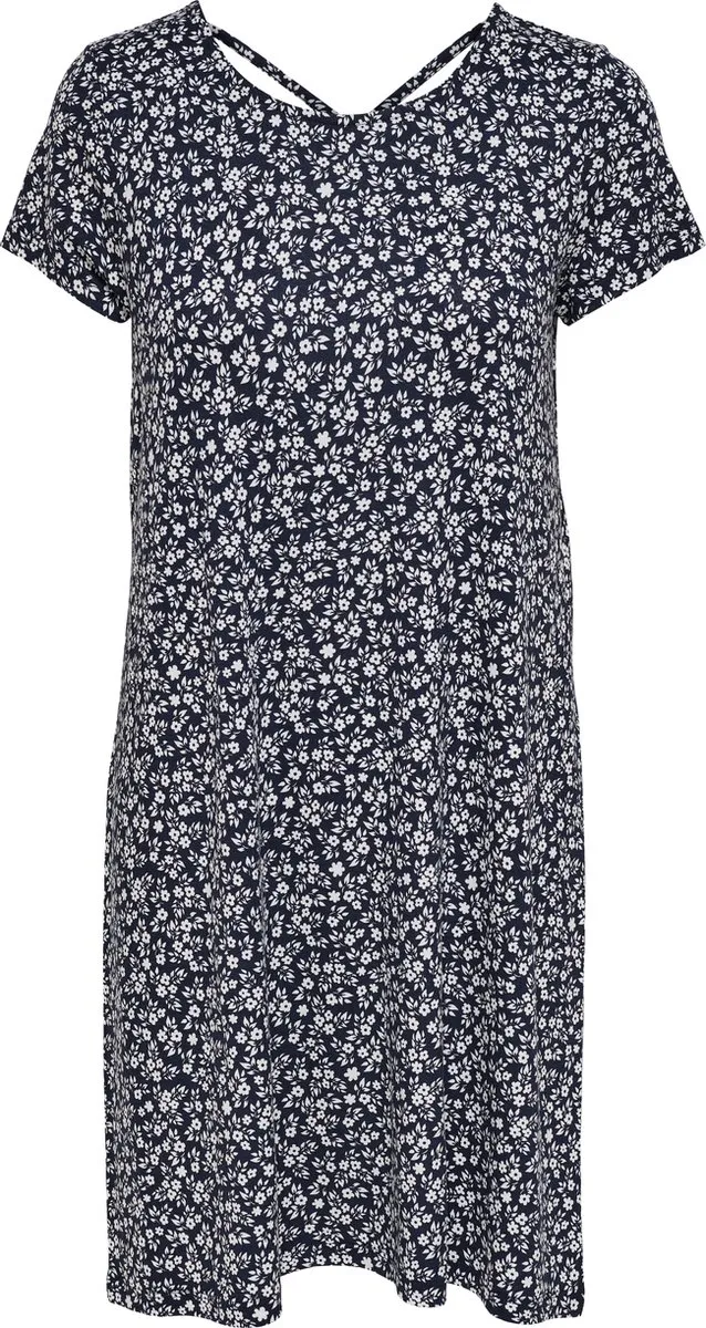 ONLY Maat XS ONLBERA BACK LACE UP S/S DRESS JRS NOOS Dames Jurk