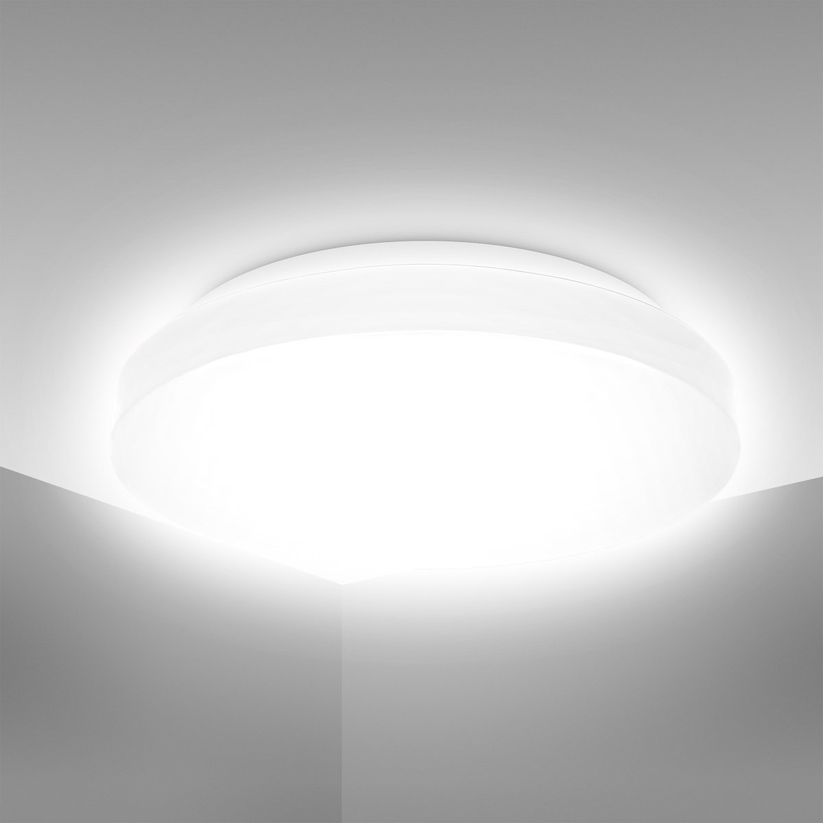 plafondlamp,  plafond,  LED,  wit,  cirkelvormig