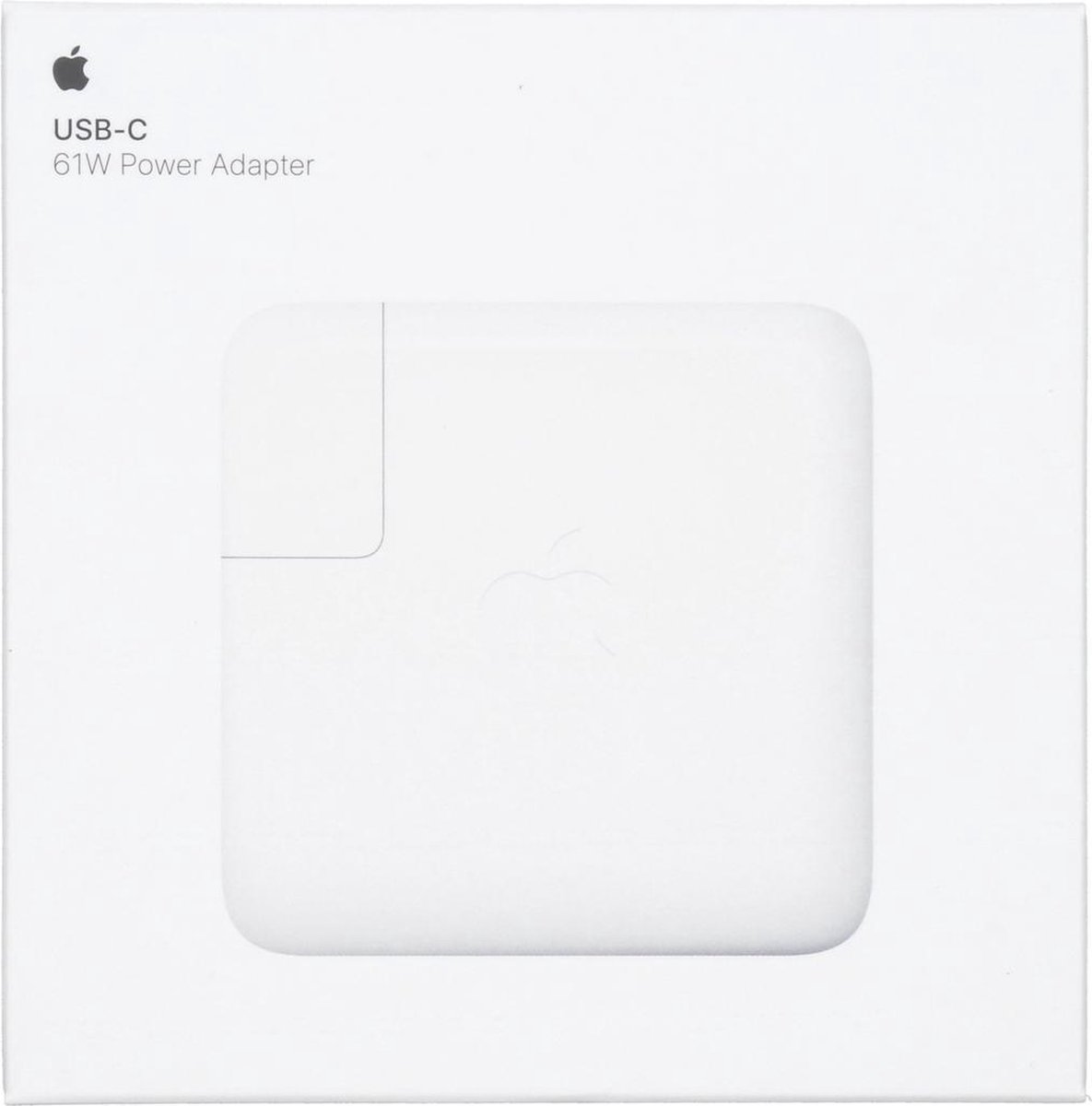 Apple USB-C Power Adapter 61W - zonder oplaadkabel