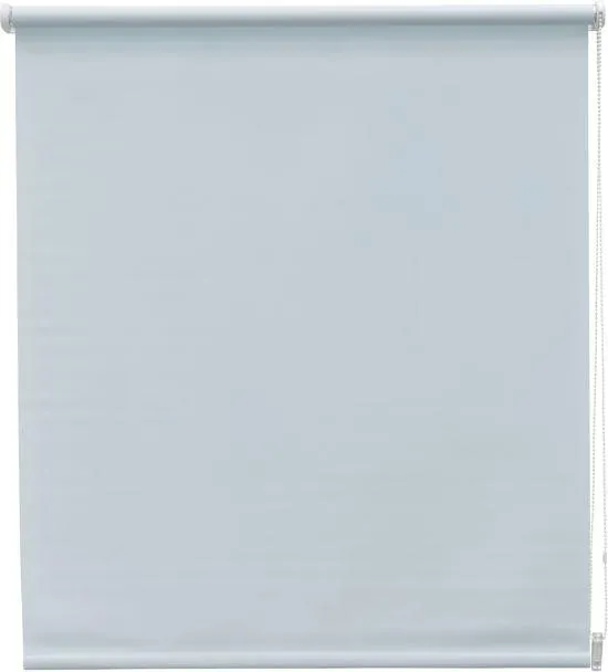 Intensions - Rolgordijn Lichtdoorlatend - Uni Vergrijsd Lichtblauw - 150x190 cm