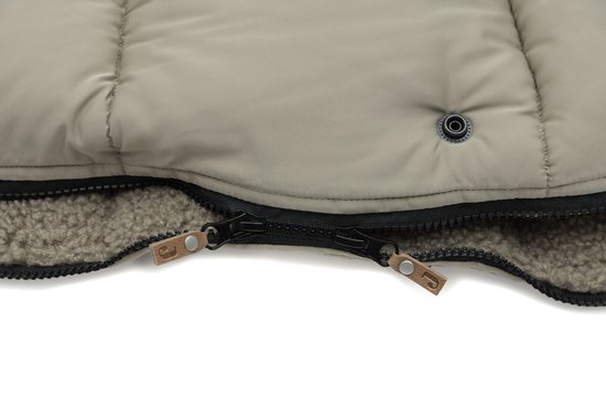 Jollein Voetenzak buggy/kinderwagen Puffed Olive Green