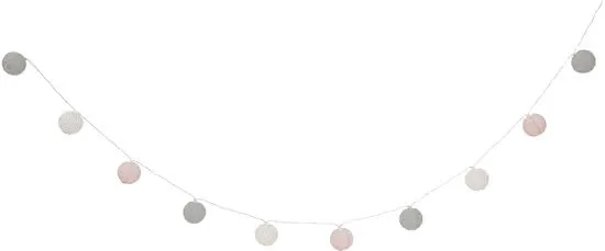 INCOMPLEET - Bloomingville Mini - Lichtsnoer - Papier - Multi-color - 7xL300 cm LED