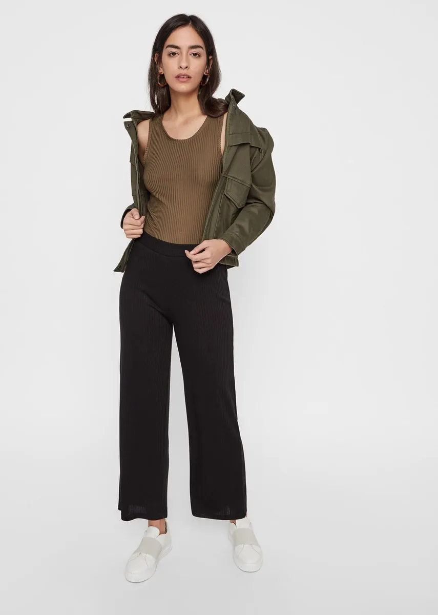 PIECES - Maat XS - PCMOLLY PANTS NOOS Dames Broek