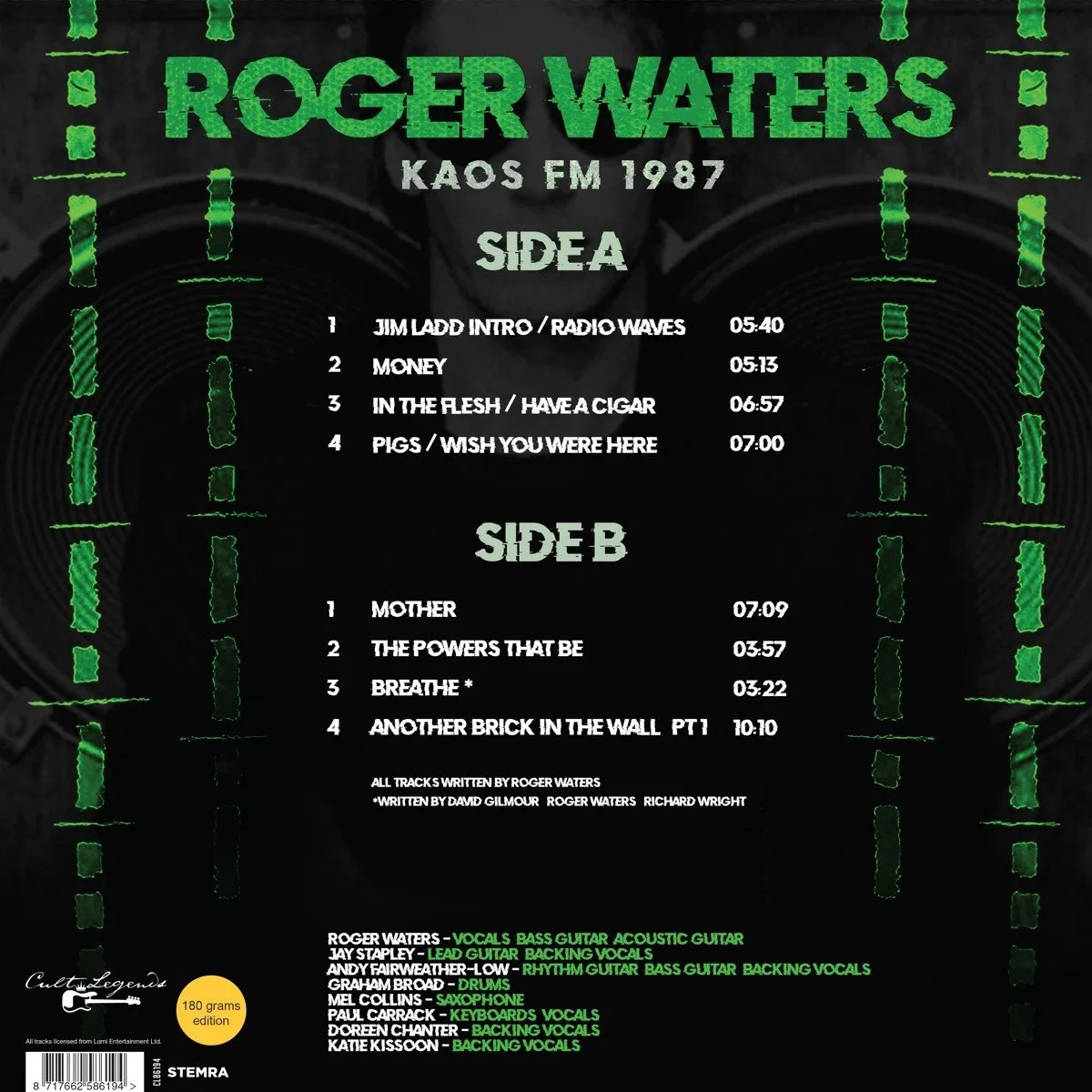 Roger Waters - Kaos Fm 1987 (LP)