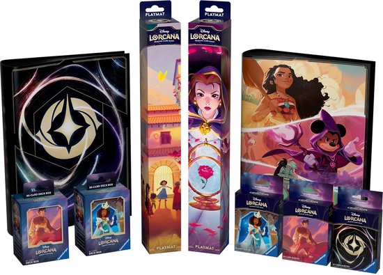Disney Lorcana TCG - Shimmering Skies - Tiana 80-Card Deck Box