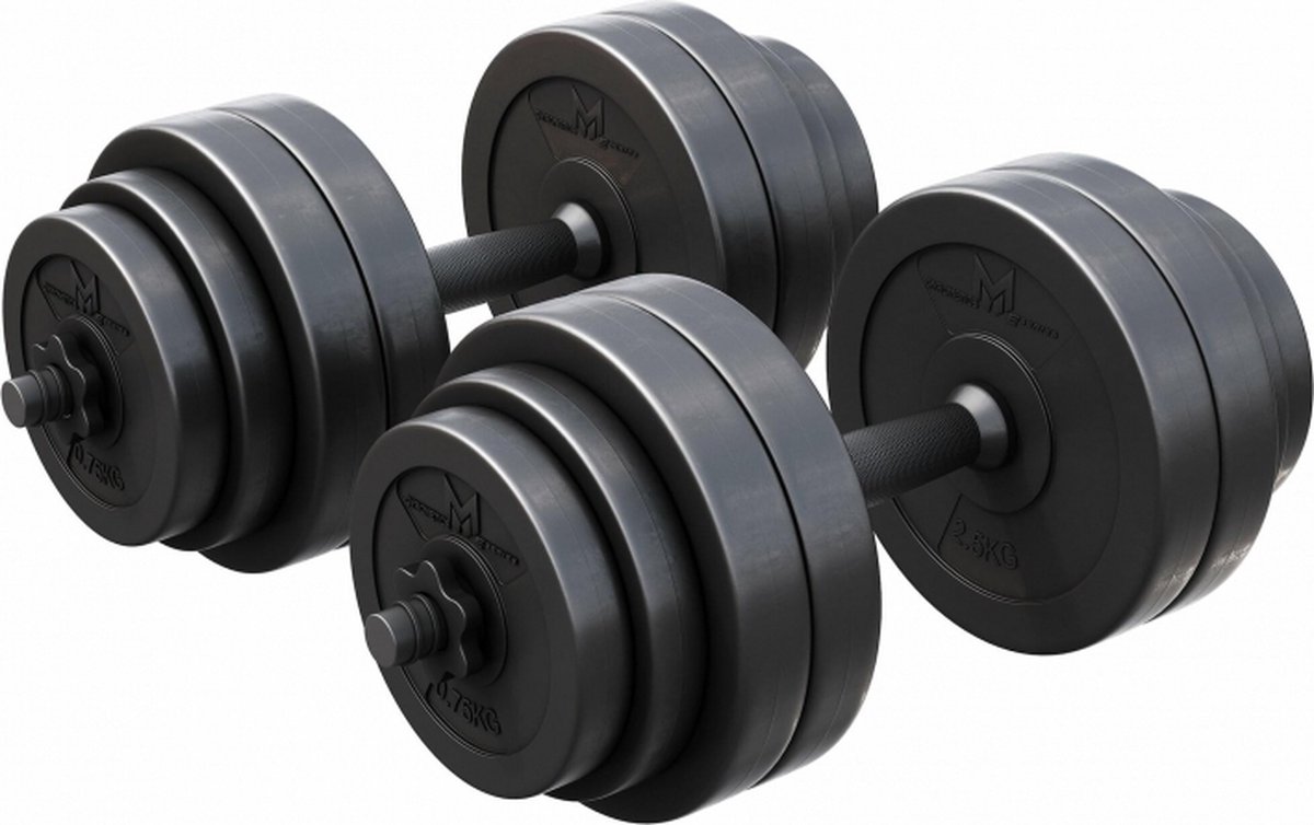 dumbbells, gewichten, zwaar, set, rechte barbel