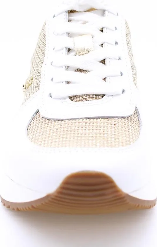 Michael Kors Maat 39  Allie Trainer Dames Sneaker White/Gold