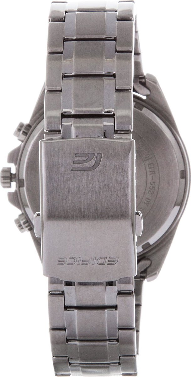 Casio Edifice EFR-552D-1AVUEF Herenhorloge 45 mm - Zilverkleurig