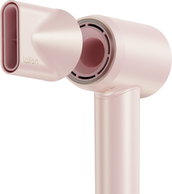 Laifen Swift Premium High Speed Föhn - Licht roze/Goud - Haardroger met ionische technologie - 3 war