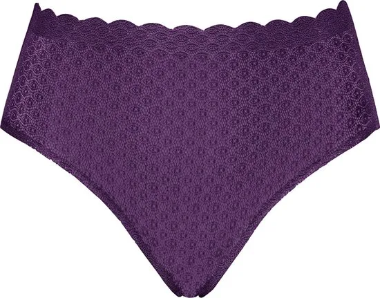 sloggi - Maat S - ZERO Feel Lace High Waist Brief - Kaluha