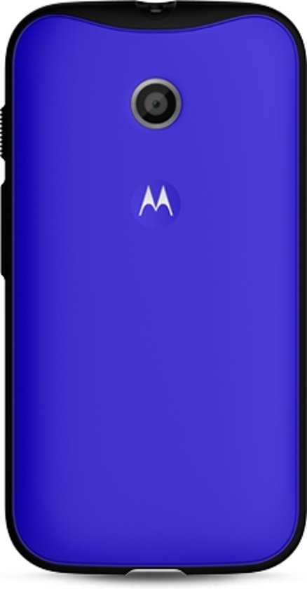 Motorola Grip Shell voor Moto E - Blauw