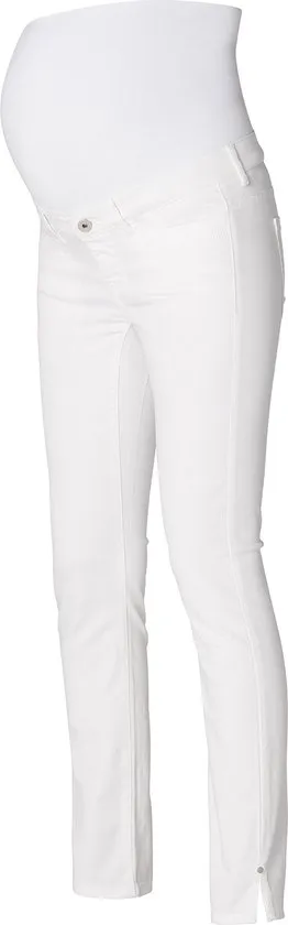 Supermom - Maat 28 - over the belly 7/8 Skinny White Dames Jeans