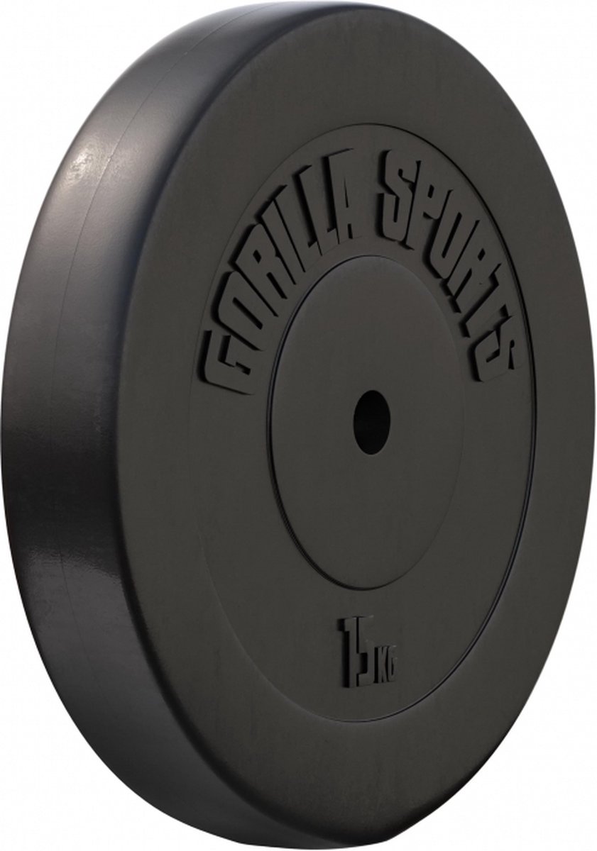 gewichtplaat, graveerbaar, ijzer, rubber-achtige, 20 kg