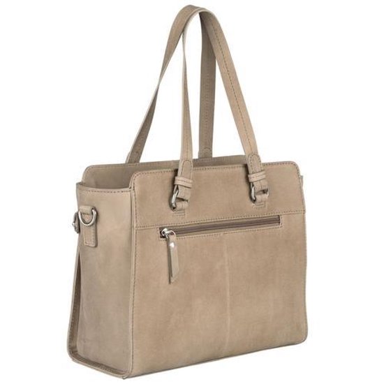 BURKELY Croco Cody Handbag S - Grijs