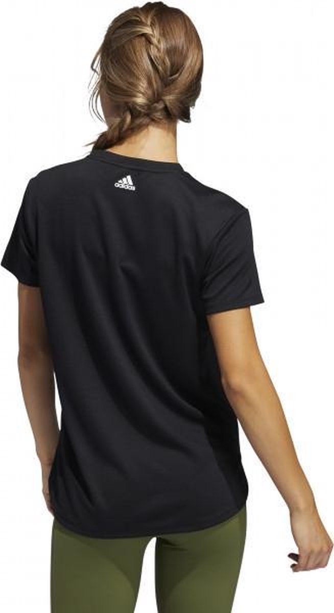 adidas - Maat S - 3 Bar Logo Sportshirt Dames
