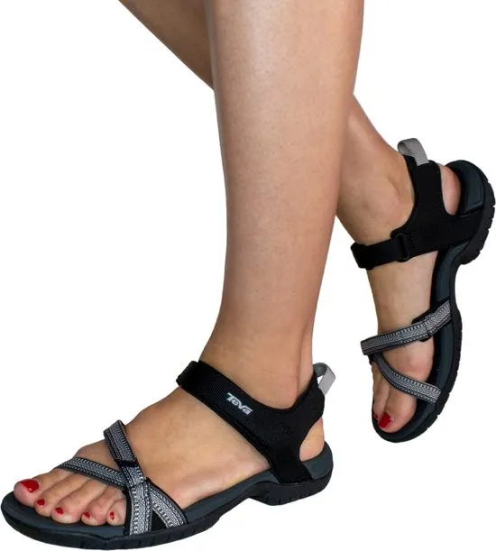 Teva - Maat 38 - W Verra - Dames Sandalen - Zwart/colour