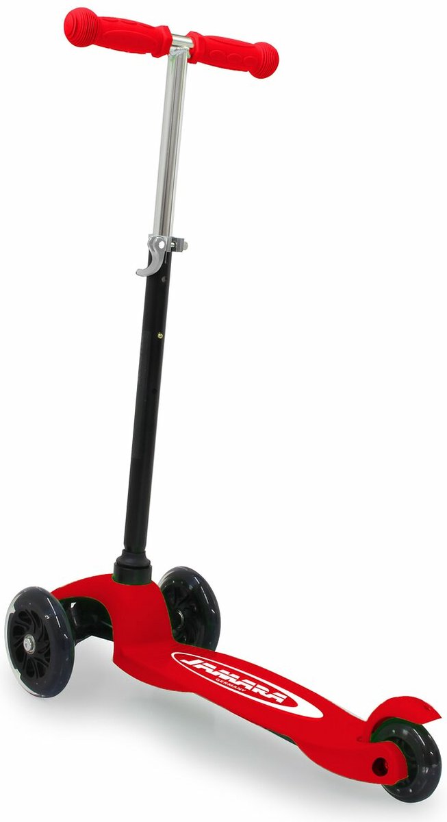 driewieler, scooter, red, aluminium, afneem