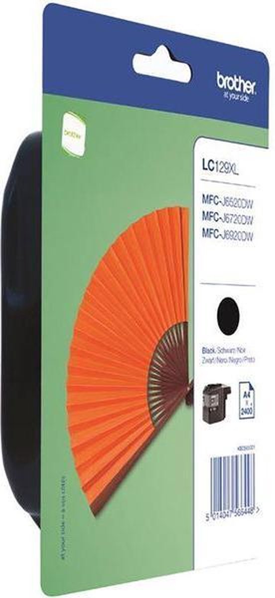 Brother LC-129XLBKBP inktcartridge