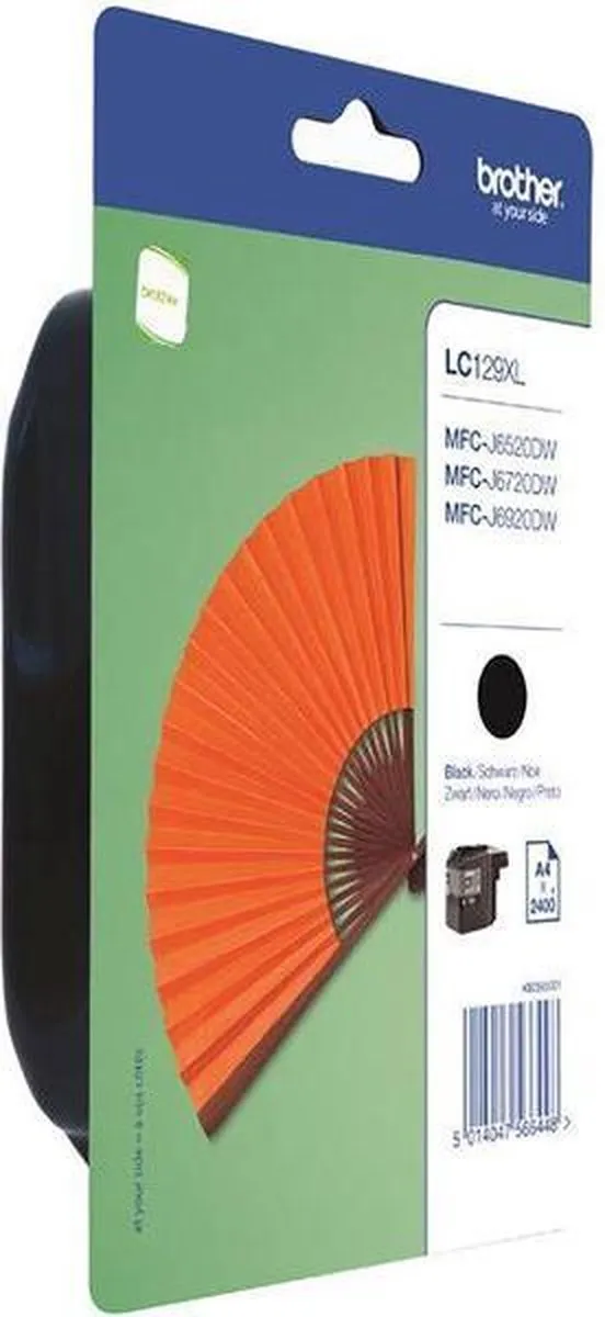 Brother LC-129XLBKBP inktcartridge