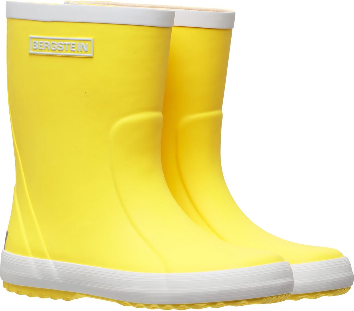Bergstein - maat 27 - Classic Limited Edition Unisex Junior Regenlaarzen - Neon Yellow