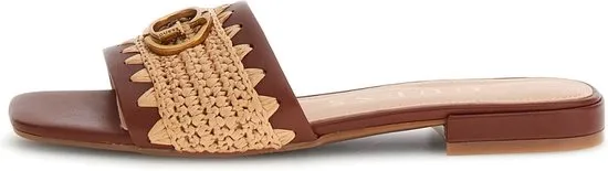 Guess Tamarra - maat 38 - Dames Slippers - Naturel