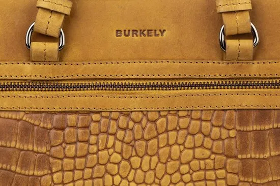 BURKELY Croco Cody CC Holder Creditcardhouder - Geel