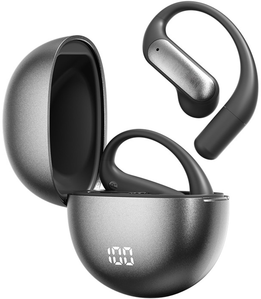 oordopjes, in-ear, draadloze, opvouwbaar, case-oplader