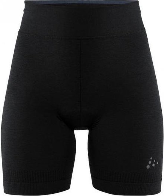 Craft Fuseknit Bike Boxer Fietsonderbroek - Dames - Maat S - Black/Zwart