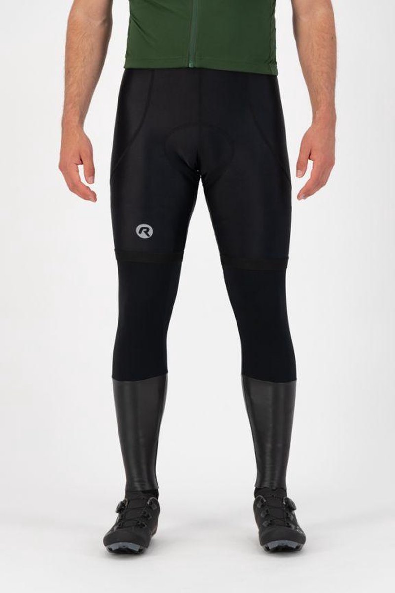 Rogelli - Maat XS/S - Halo Beenstukken Waterafstotend - Unisex - Zwart