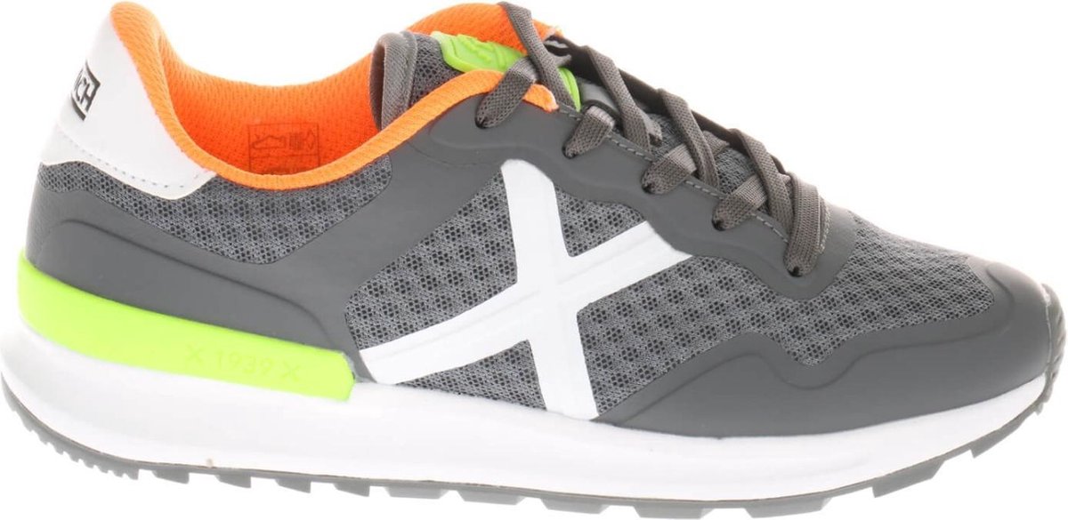 sneaker, grijs, mesh, neon", zool?