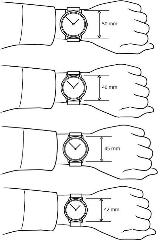 Jacob Jensen 640 Horloge Analoog Quartz - 35 mm