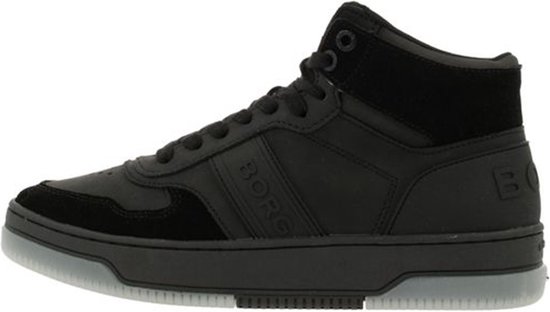 Björn borg T2300 BO Mid M - Maat 41 - zwart sneakers heren (2242635702-0999)