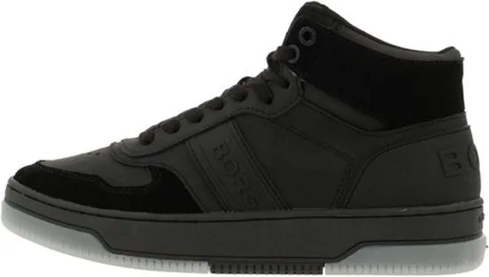 Björn borg T2300 BO Mid M - Maat 41 - zwart sneakers heren (2242635702-0999)