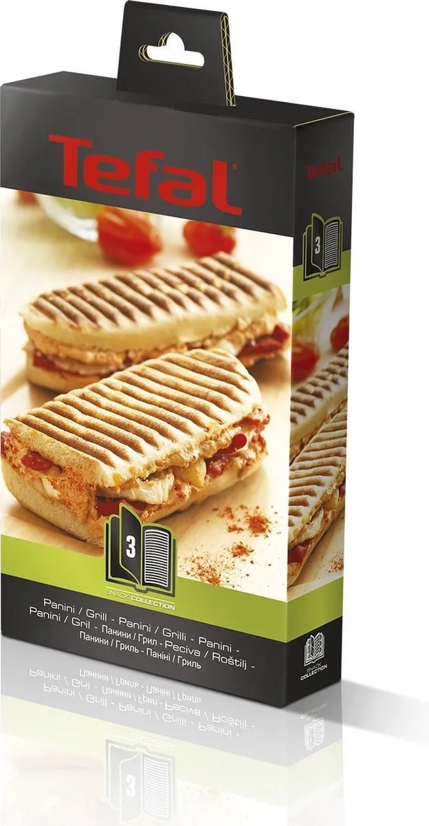 Tefal Snack Collection XA8003 - Bakplaat/paniniplaat