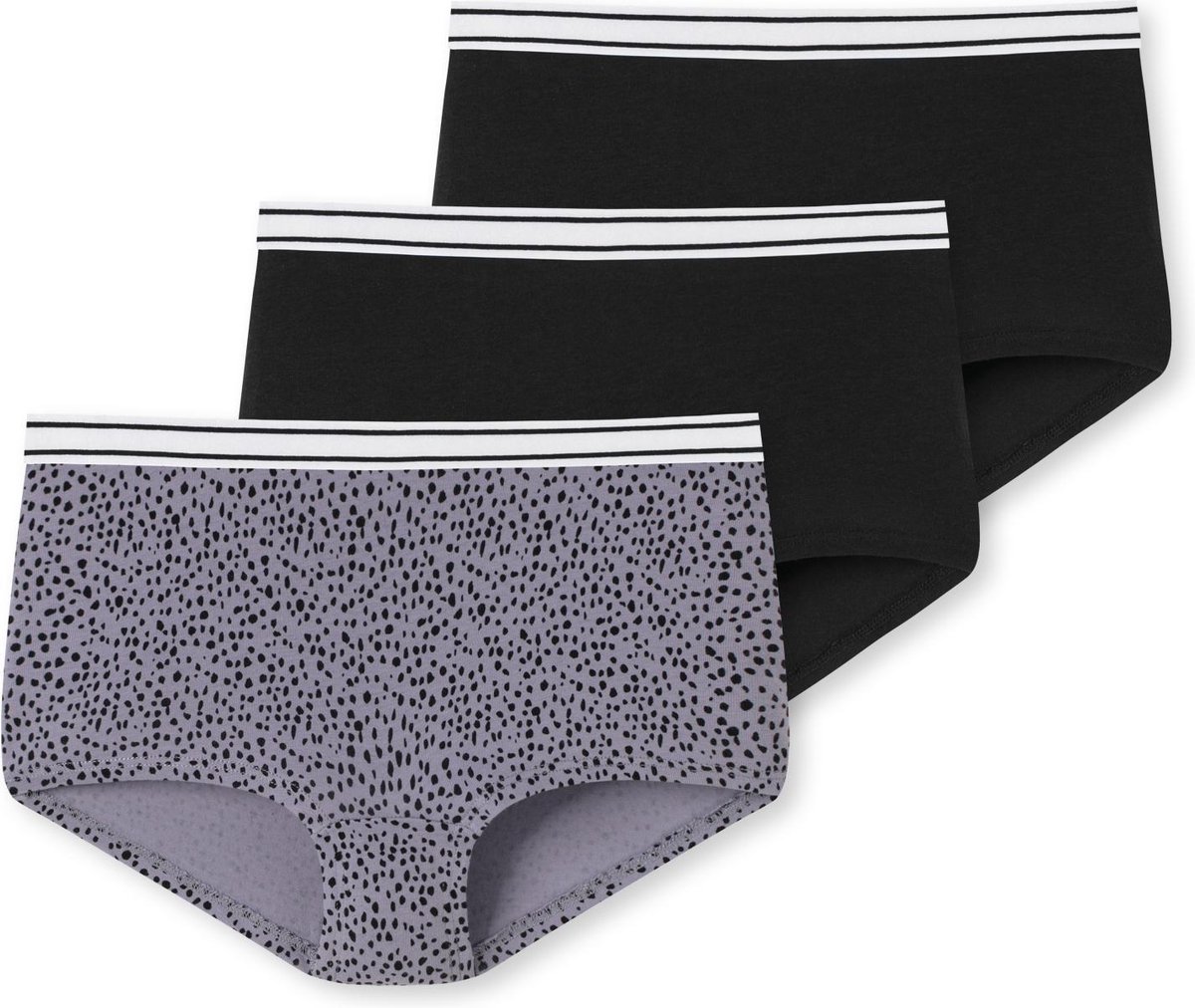 Schiesser - Maat 152 - 95/5 Organic 3 Pack Meisjes Onderbroek