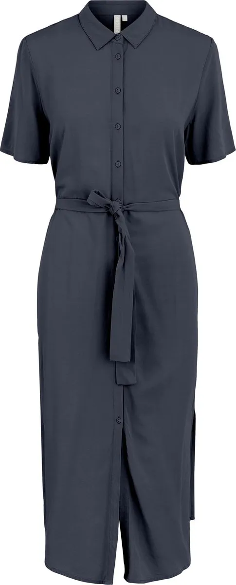 Pieces - Maat XL - PCCECILIE SS LONG DRESS - NOOS BC Ombre Blue