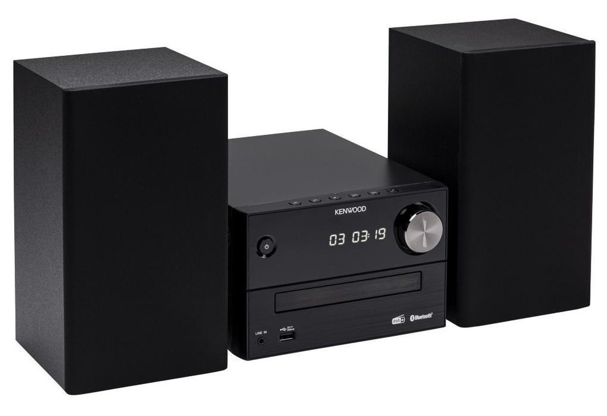 Kenwood M-420DAB - Micro DAB+ HiFi-systeem - Zwart