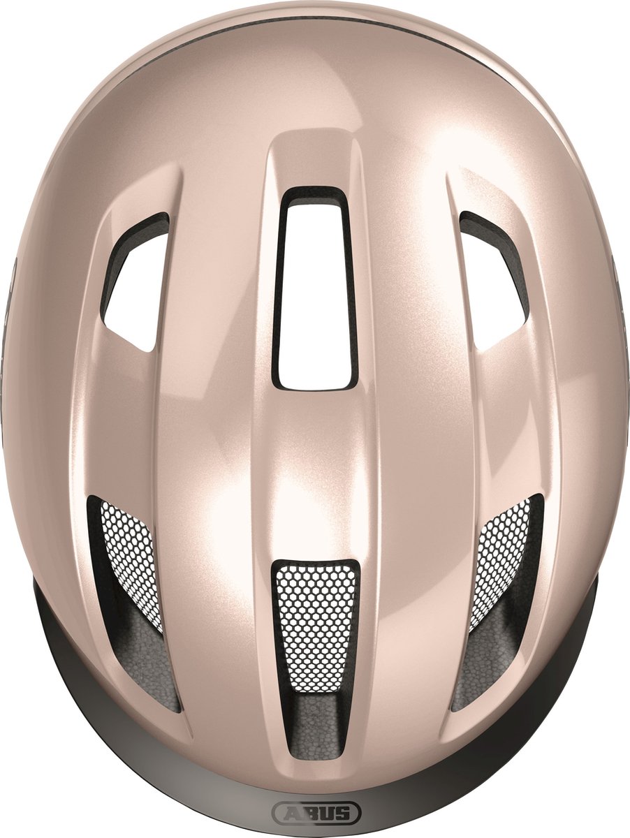 Fietshelm ABUS PURL-Y champagne gold M - 54-58 cm - beige - Geschikt voor gebruik op speed pedelecs - elektrische fietsen - snorfietsen - NTA-8776 320 g