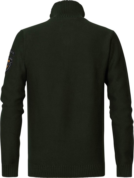 Petrol Industries  - Maat M - Heren Fijngebreide Pullover - Bruin