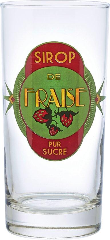 Durobor Sirop de Fraise Longdrinkglas - 29 cl - 6 stuks