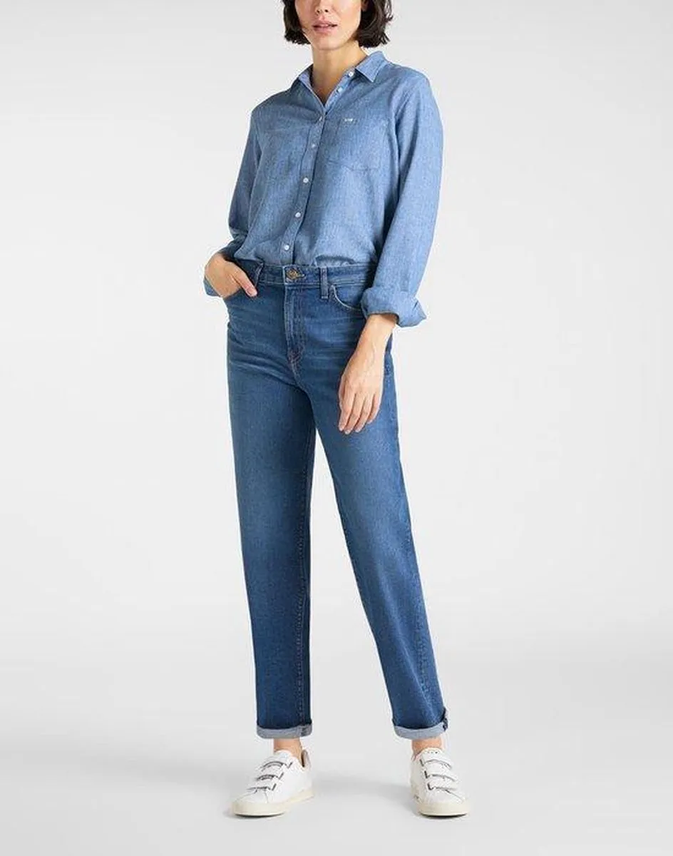 Lee WIDE LEG Wide leg fit Dames Jeans - Maat W30 X L31