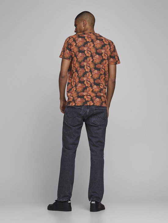 Jack & Jones - Heren JPRAARON TEE SS SH - S- Oranje